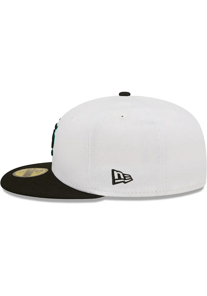 New Era St. Louis Cardinals White/Black Two-Tone Color Pack 59FIFTY Fitted Hat