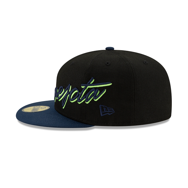 New Era Minnesota Timberwolves Cursive 59FIFTY Fitted Hat