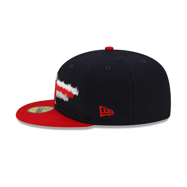 New Era  Los Angeles Angels Scribble 59FIFTY Fitted Hat
