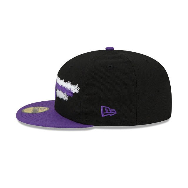 New Era Colorado Rockies Scribble 59FIFTY Fitted Hat