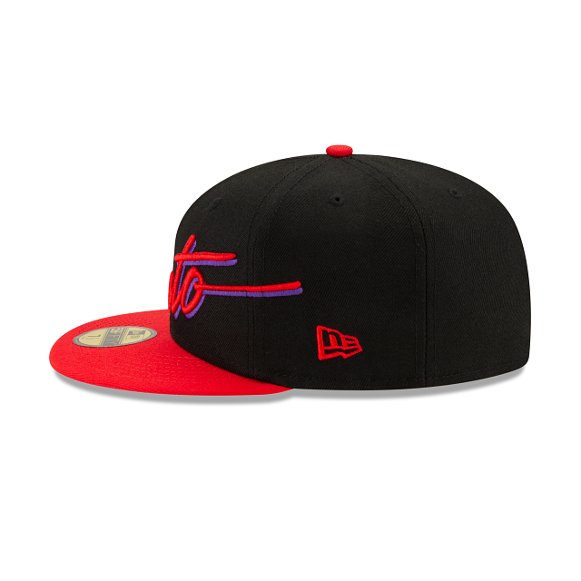 New Era Toronto Raptors Cursive 59FIFTY Fitted Hat