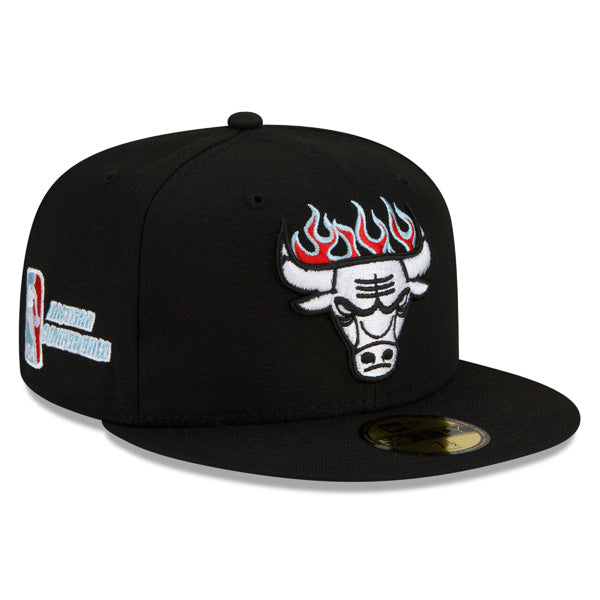 New Era Chicago Bulls Team Fire 59FIFTY Fitted Hat