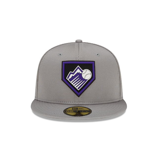 New Era Colorado Rockies Gray Clubhouse 2022 59FIFTY Fitted Hat