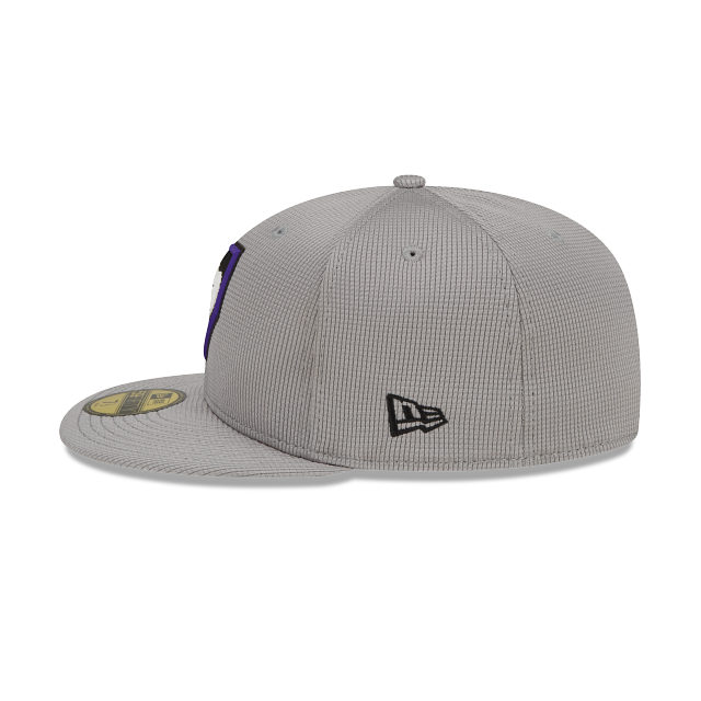 New Era Colorado Rockies Gray Clubhouse 2022 59FIFTY Fitted Hat