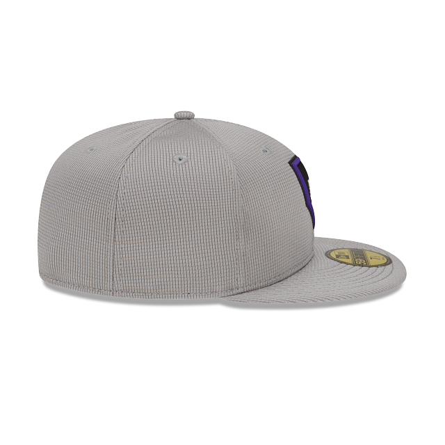 New Era Colorado Rockies Gray Clubhouse 2022 59FIFTY Fitted Hat