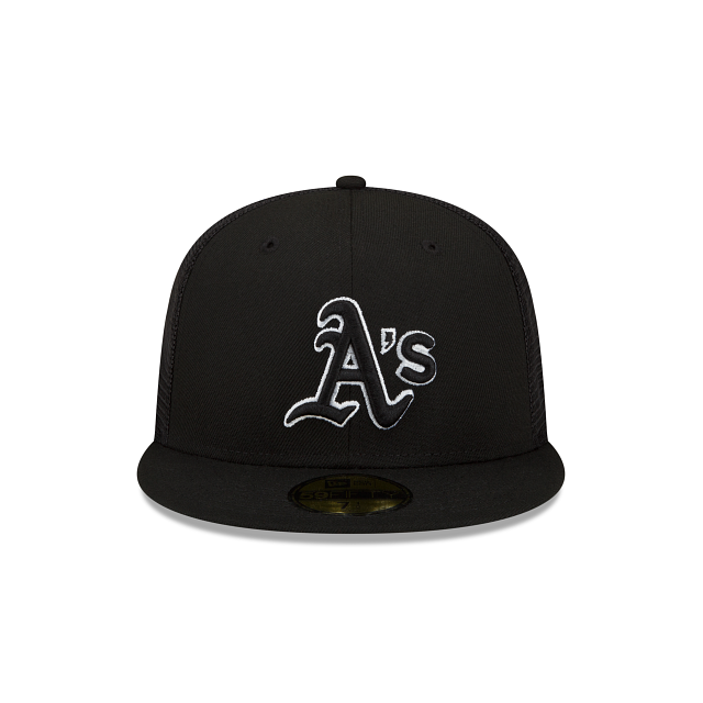 New Era Oakland Athletics 2023 Batting Practice Black 59FIFTY Fitted Hat