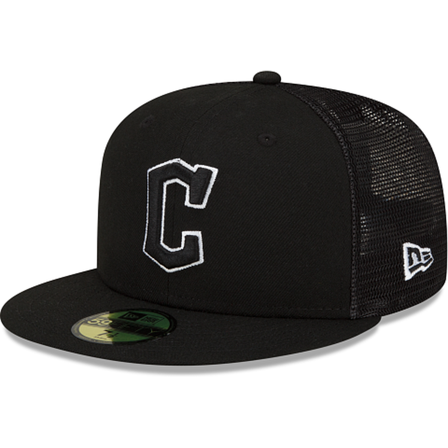 New Era Cleveland Guardians 2023 Batting Practice Black 59FIFTY Fitted Hat