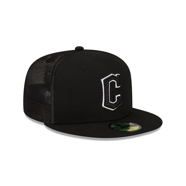 New Era Cleveland Guardians 2023 Batting Practice Black 59FIFTY Fitted Hat