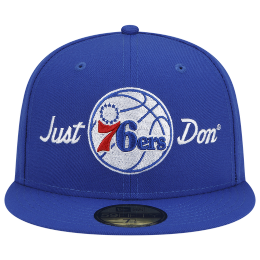 New Era x Just Don Philadelphia 76ers Royal 59FIFTY Fitted Hat