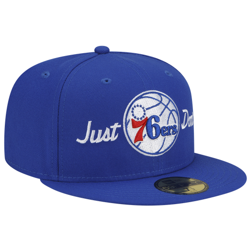 New Era x Just Don Philadelphia 76ers Royal 59FIFTY Fitted Hat