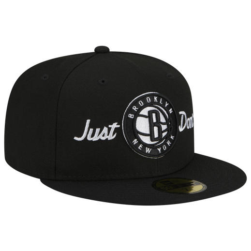 New Era x Just Don Brooklyn Nets Black 59FIFTY Fitted Hat