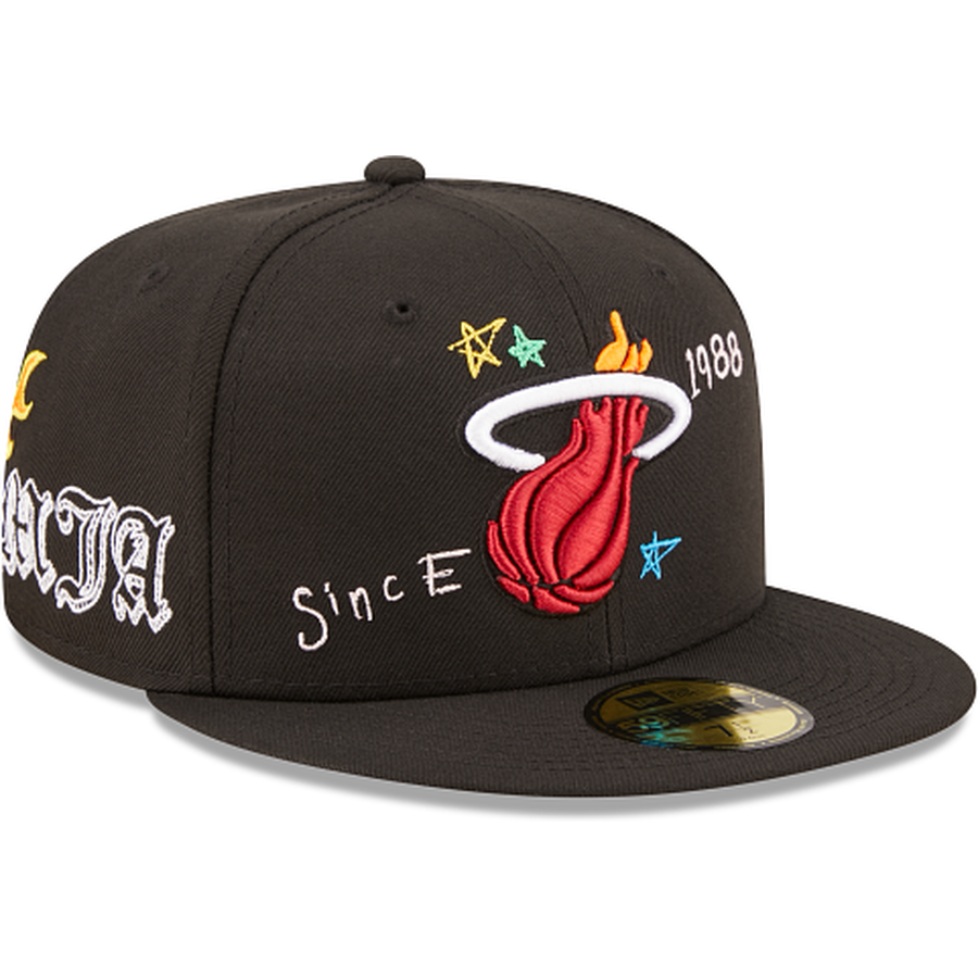 Team Side Fitted HWC Miami Heat