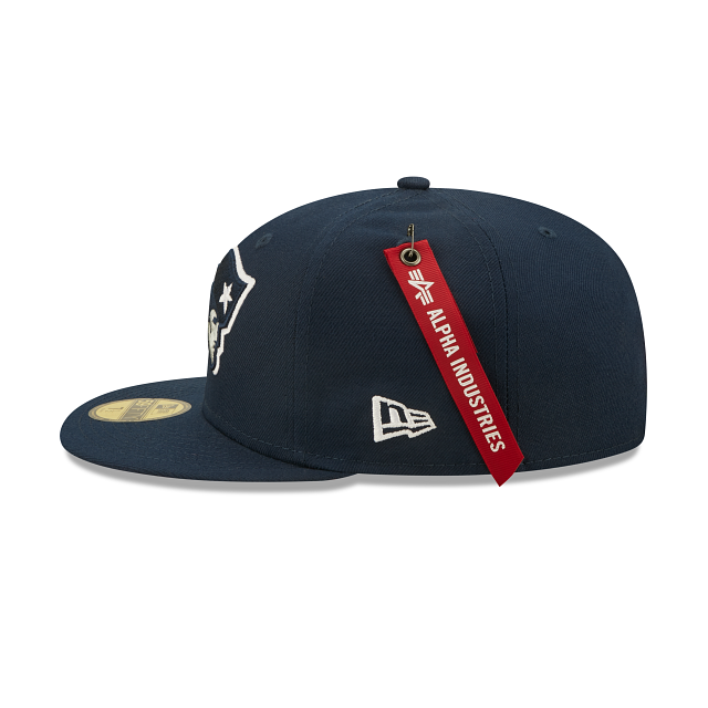 New Era Alpha Industries X New England Patriots 2022 59FIFTY Fitted Hat