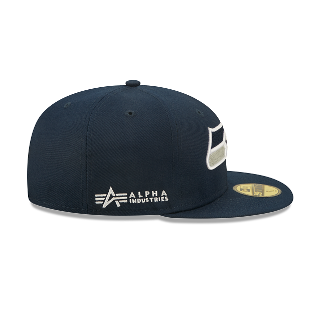 New Era Alpha Industries X Seattle Seahawks 2022 59FIFTY Fitted Hat