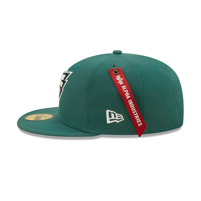 New Era Alpha Industries X Philadelphia Eagles 2022 59FIFTY Fitted Hat