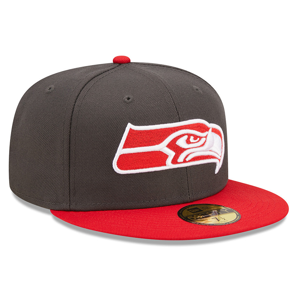 New Era Seattle Seahawks Two-Tone Steel 59FIFTY Fitted Hat