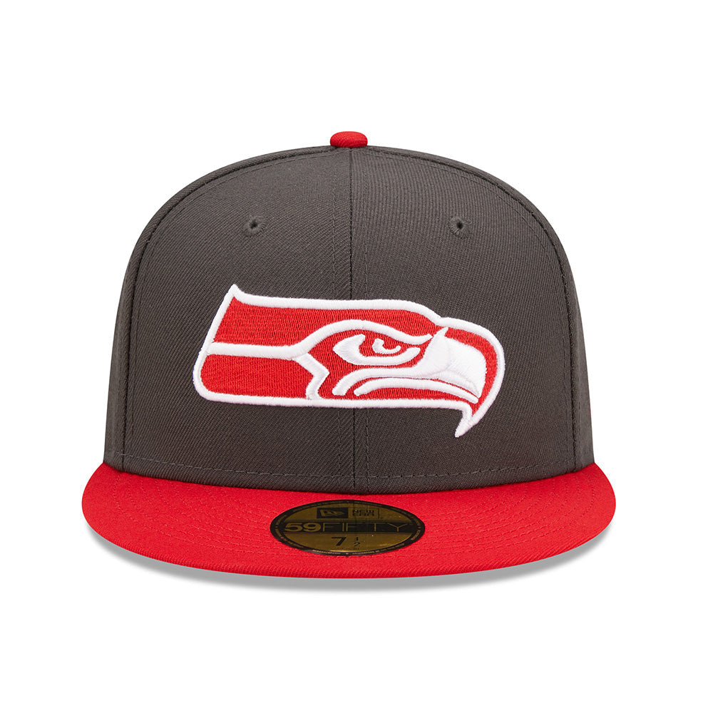 New Era Seattle Seahawks Two-Tone Steel 59FIFTY Fitted Hat