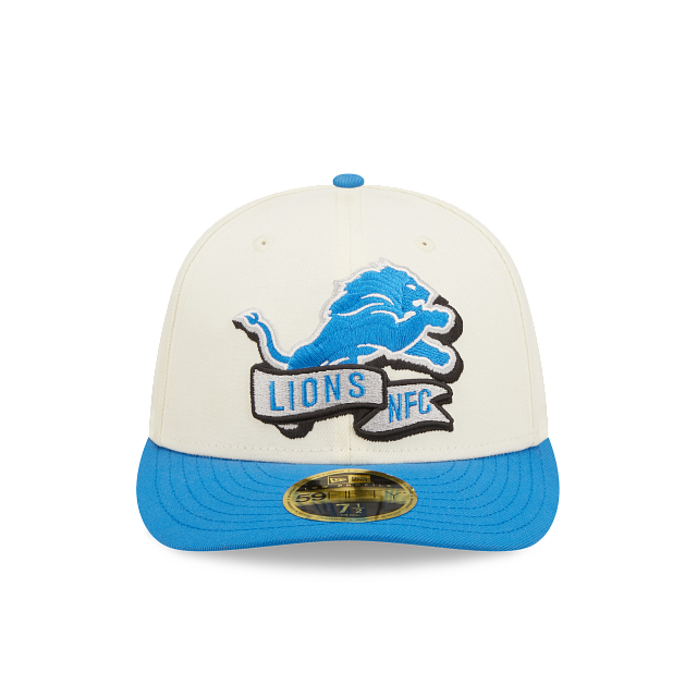 New Era Detroit Lions 2022 Sideline Low Profile 59FIFTY Fitted Hat
