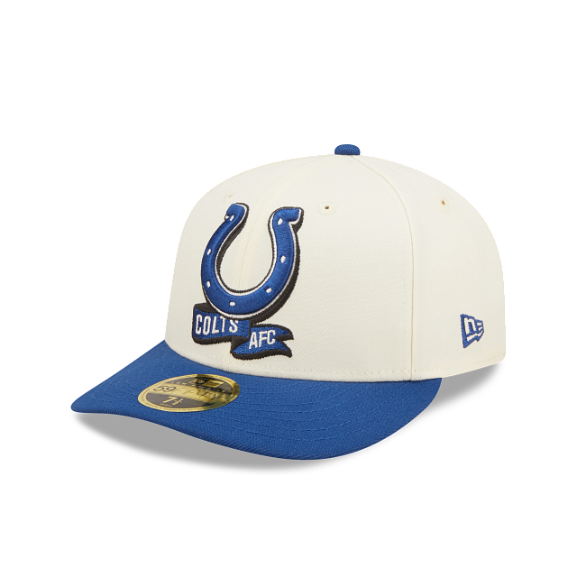 New Era Indianapolis Colts 2022 Sideline Low Profile 59FIFTY Fitted Hat