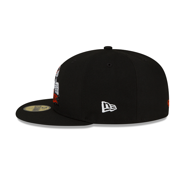 New Era Cincinnati Bengals 2022 Sideline Black 59FIFTY Fitted Hat