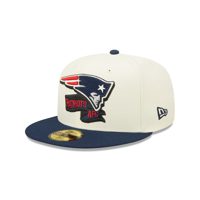 New Era New England Patriots 2022 Sideline 59FIFTY Fitted Hat