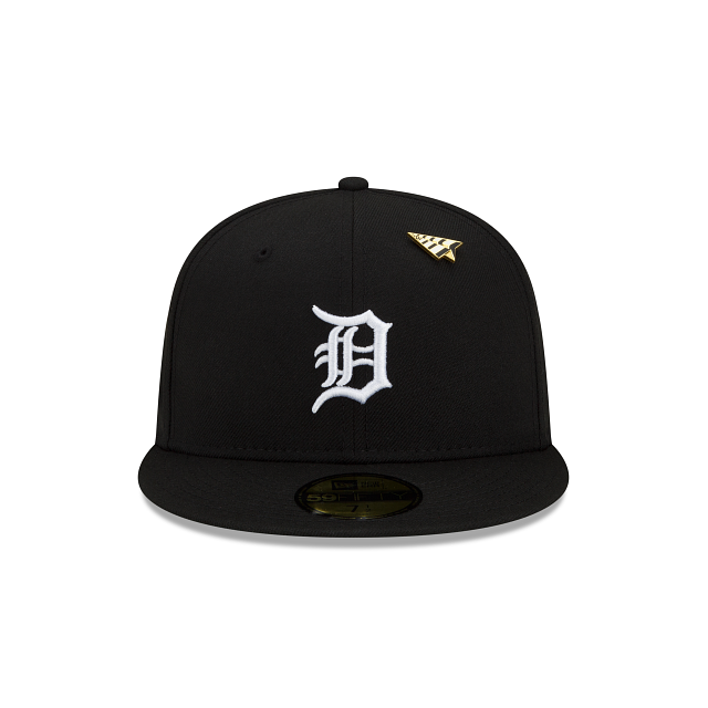 New Era Paper Planes X Detroit Tigers Black 59FIFTY Fitted Hat