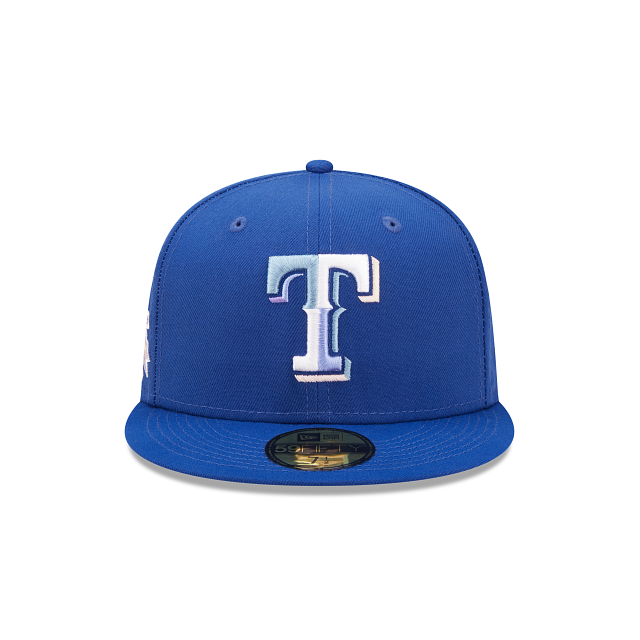 New Era Texas Rangers Final Season 2019 Silver Infusion Throwback Two Tone  Edition 59Fifty Fitted Hat, EXCLUSIVE HATS, CAPS