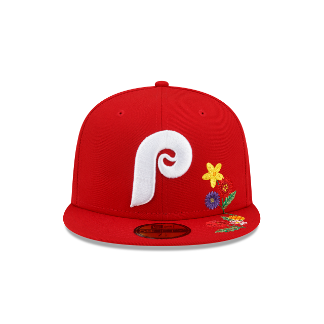 New Era  Philadelphia Phillies Visor Bloom 2022 59FIFTY Fitted Hat
