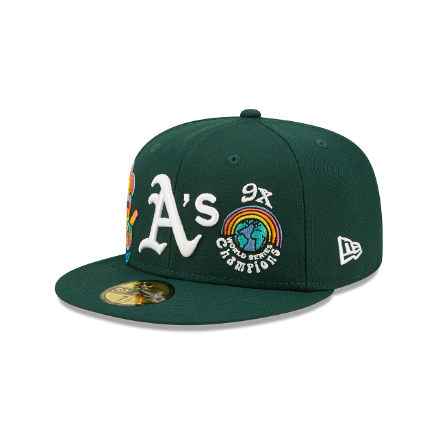 New Era Oakland Athletics Groovy 2022 59FIFTY Fitted Hat