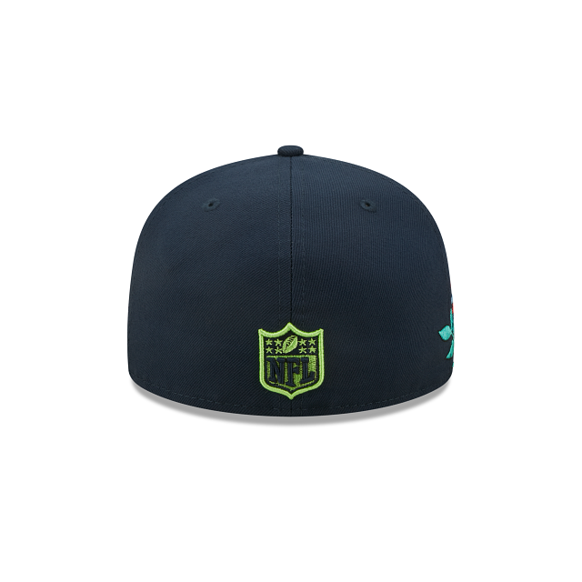 New Era Seattle Seahawks Groovy 2022 59FIFTY Fitted Hat