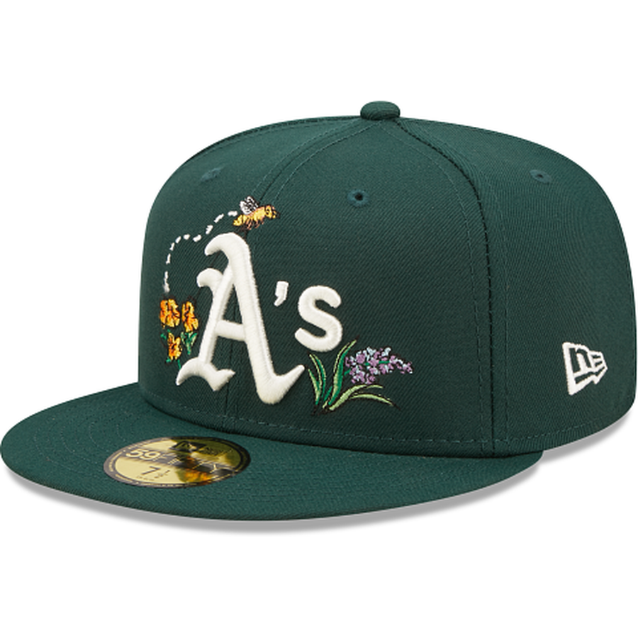 New Era Oakland Athletics Watercolor Floral 2022 59FIFTY Fitted Hat