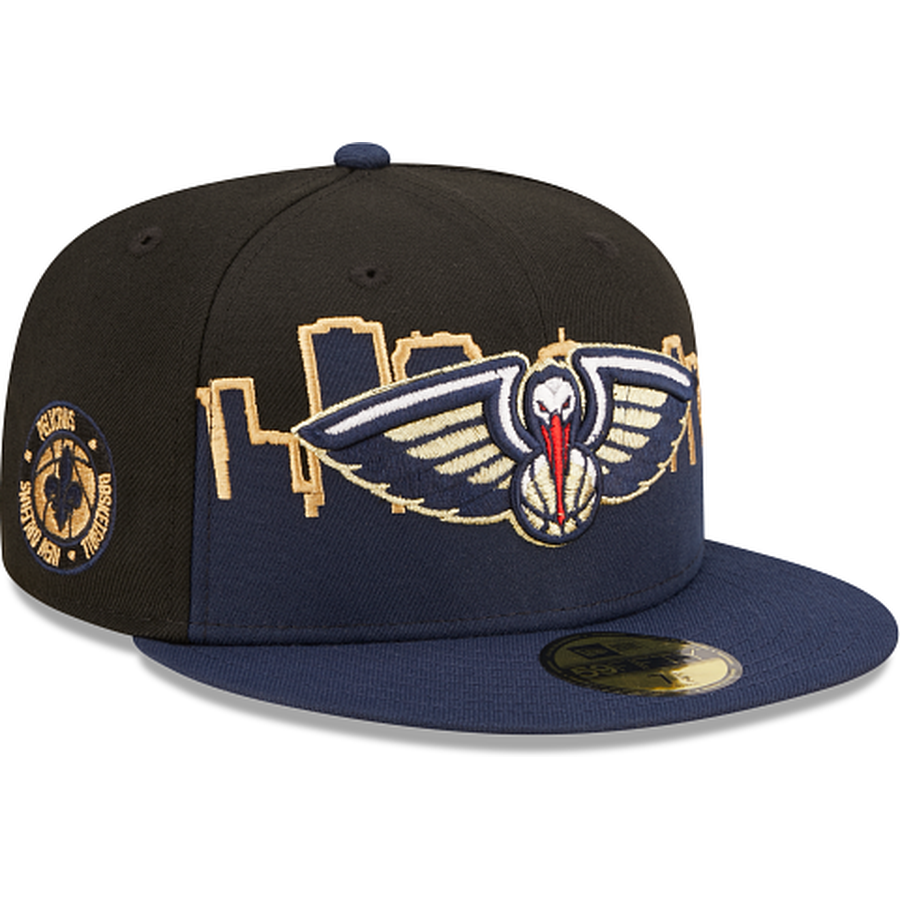 Men's New Era Gray New Orleans Pelicans Cement Visor Snapback Hat