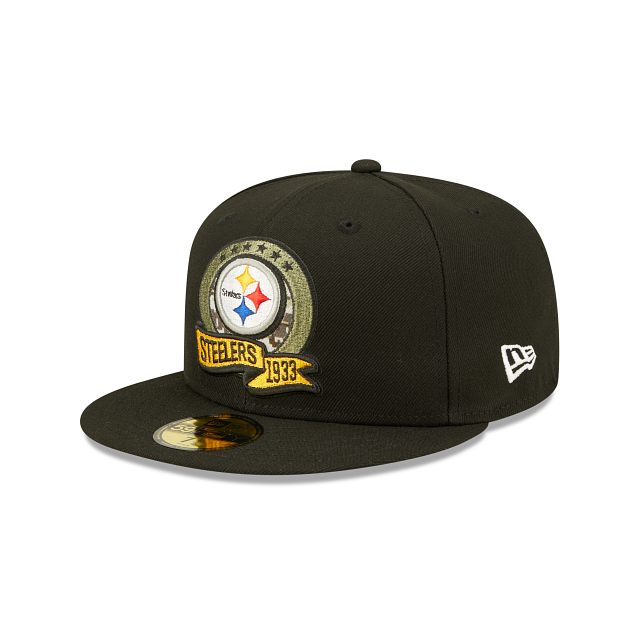 New Era Pittsburgh Steelers 2022 Salute to Service 59FIFTY Fitted Hat