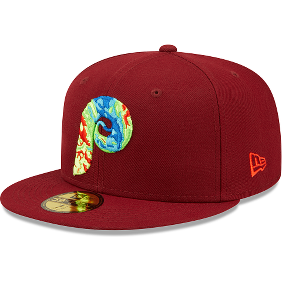 New Era Philadelphia Phillies Infrared 2022 59FIFTY Fitted Hat