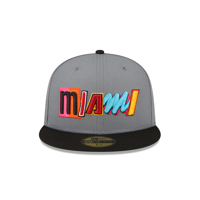 New Era Men's 2022-23 City Edition Miami Heat Knit Hat