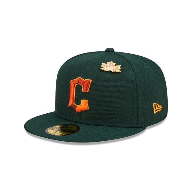 New Era Cleveland Guardians Leafy 2022 59FIFTY Fitted Hat