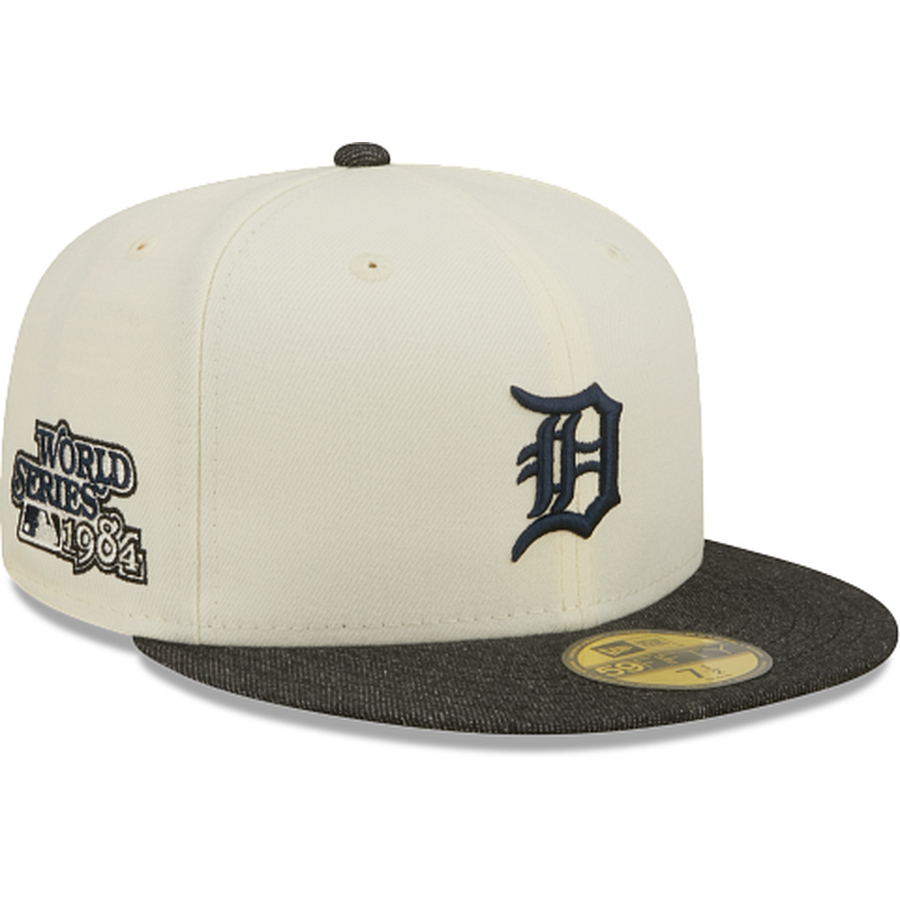 New Era Detroit Tigers Black Denim 2022 59FIFTY Fitted Hat