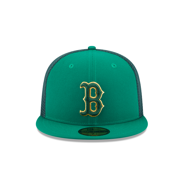 New Era Men's New Era Green Boston Red Sox 2022 St. Patrick's Day 59FIFTY  Fitted Hat