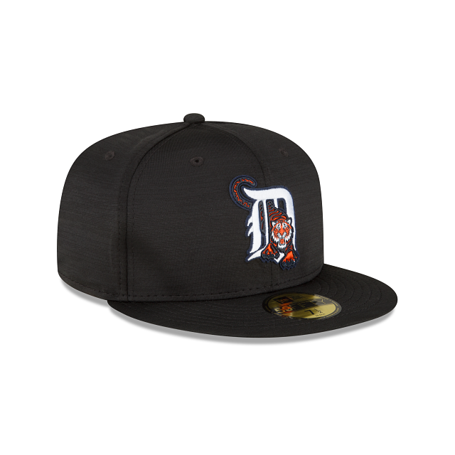 New Era Detroit Tigers 2023 Clubhouse Black 59FIFTY Fitted Hat