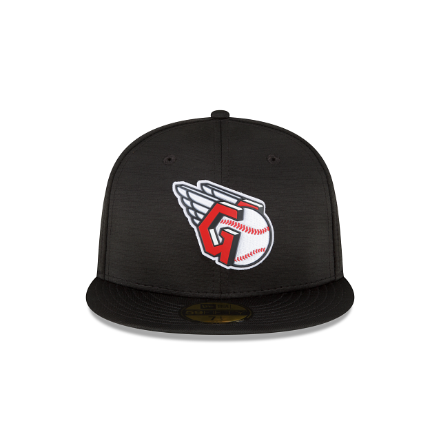 New Era Cleveland Guardians 2023 Clubhouse Black 59FIFTY Fitted Hat