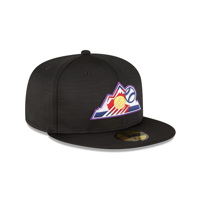 New Era Colorado Rockies 2023 Clubhouse Black 59FIFTY Fitted Hat