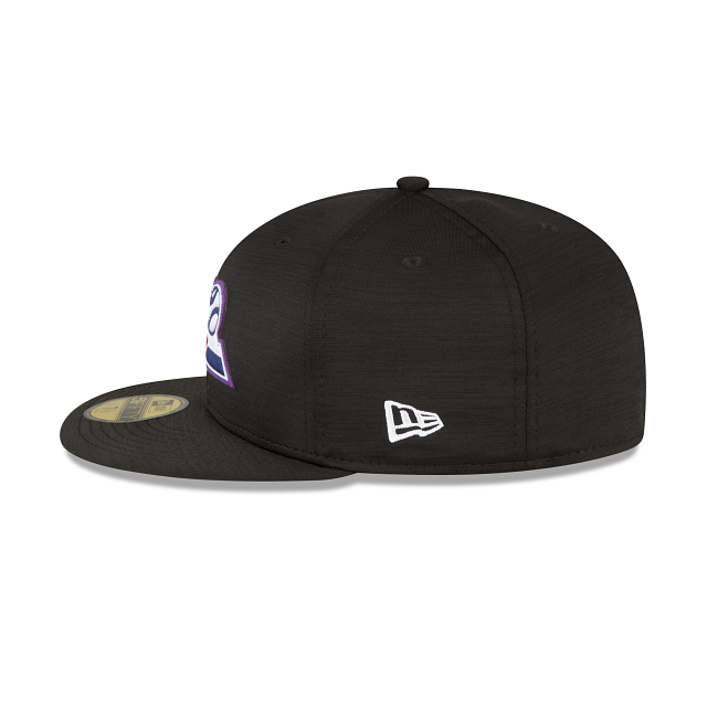 New Era Colorado Rockies 2023 Clubhouse Black 59FIFTY Fitted Hat