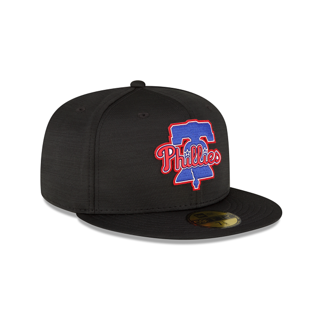 New Era Philadelphia Phillies 2023 Clubhouse Black 59FIFTY Fitted Hat