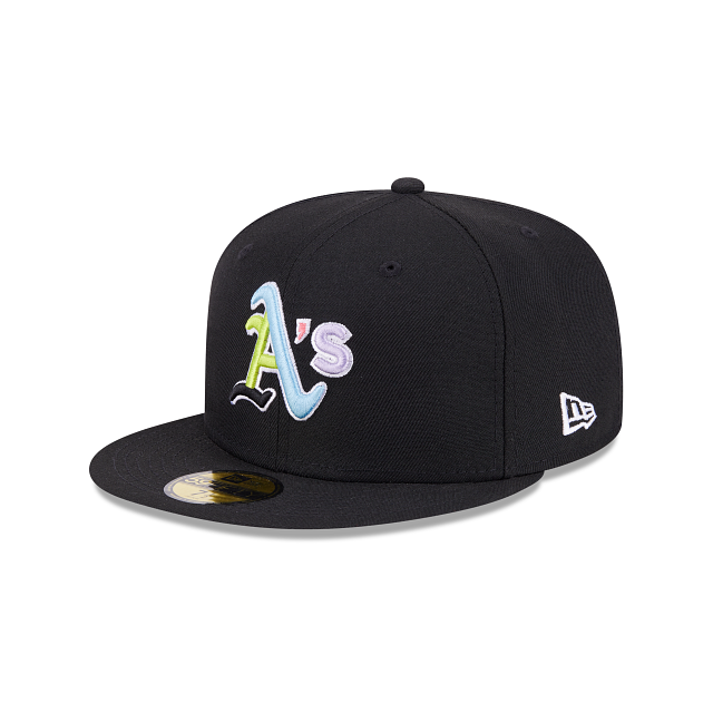 New Era Oakland Athletics Colorpack Black 2023 59FIFTY Fitted Hat
