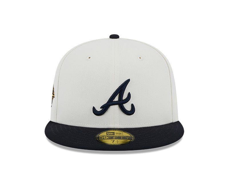 New Era Atlanta Braves Vintage Front 59FIFTY Fitted Cap - Macy's