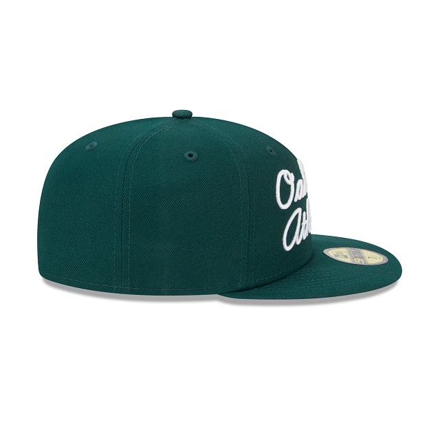 New Era Oakland Athletics Fairway Script 2023 59FIFTY Fitted Hat