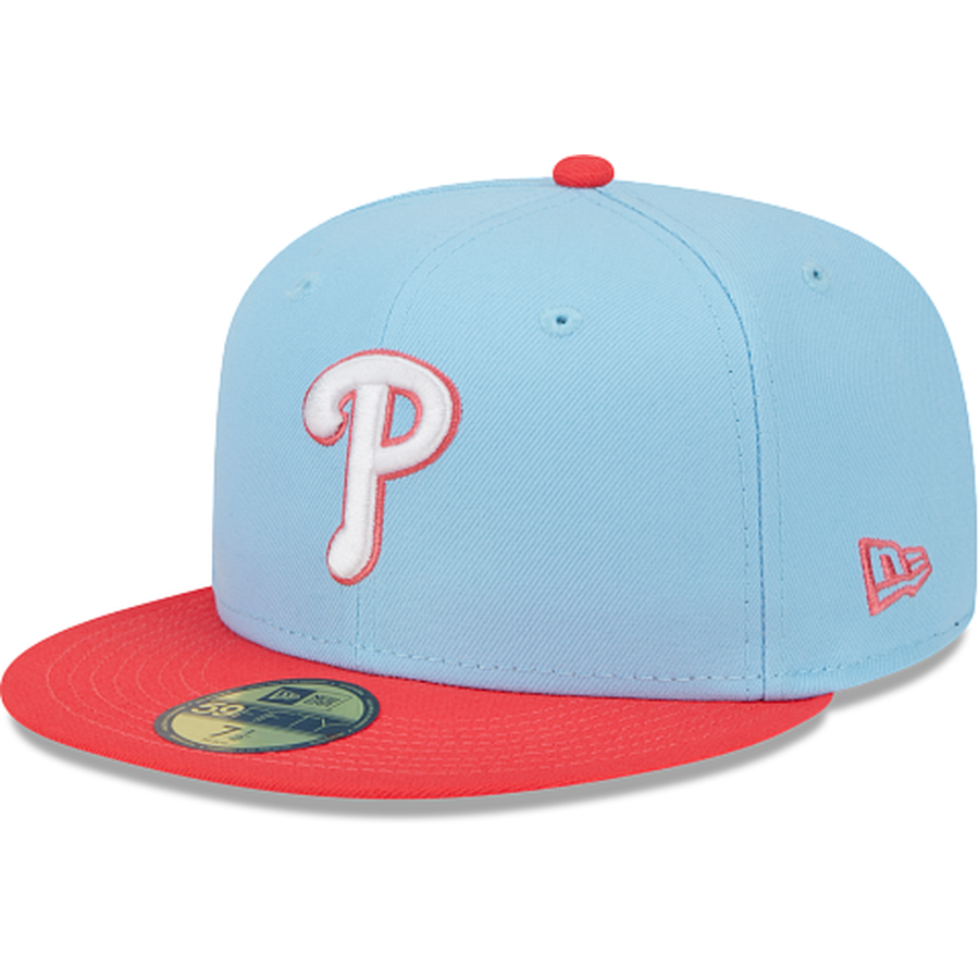 New Era Philadelphia Phillies Colorpack Blue 2023 59FIFTY Fitted Hat