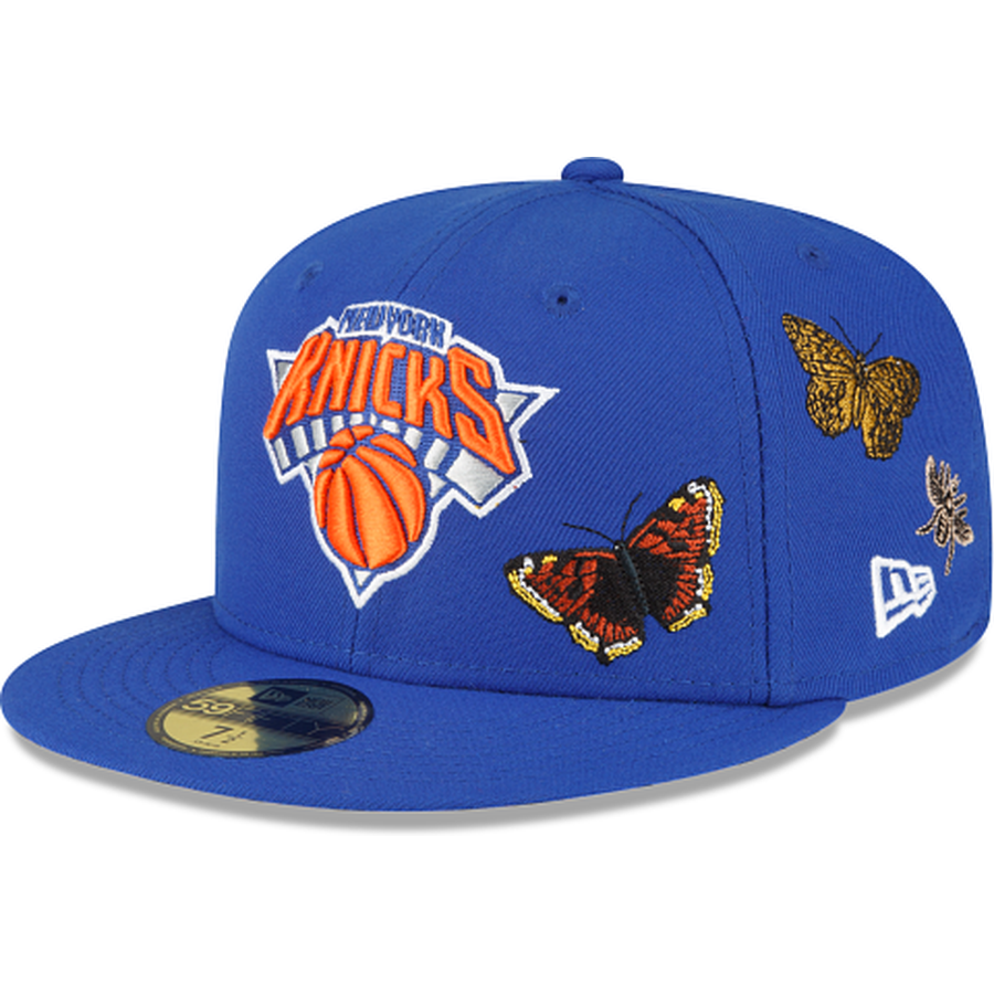 Lids New York Knicks Era Quilted 59FIFTY Fitted Hat - Black