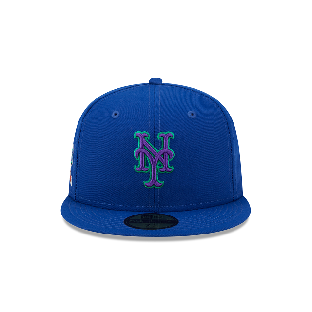 HAT CLUB New Era NEW YORK Mets HAT ALL STAR GAME PATCH METS BLACK HAT BLUE  UV 