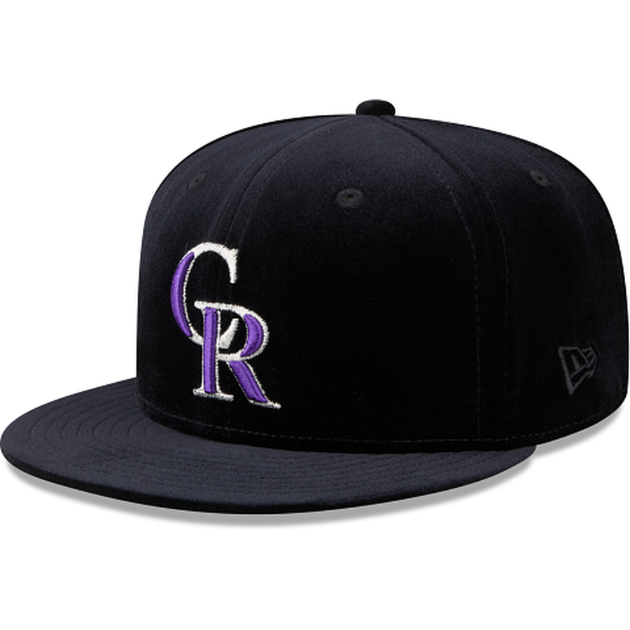 New Era Colorado Rockies Velvet 59FIFTY Fitted Hat